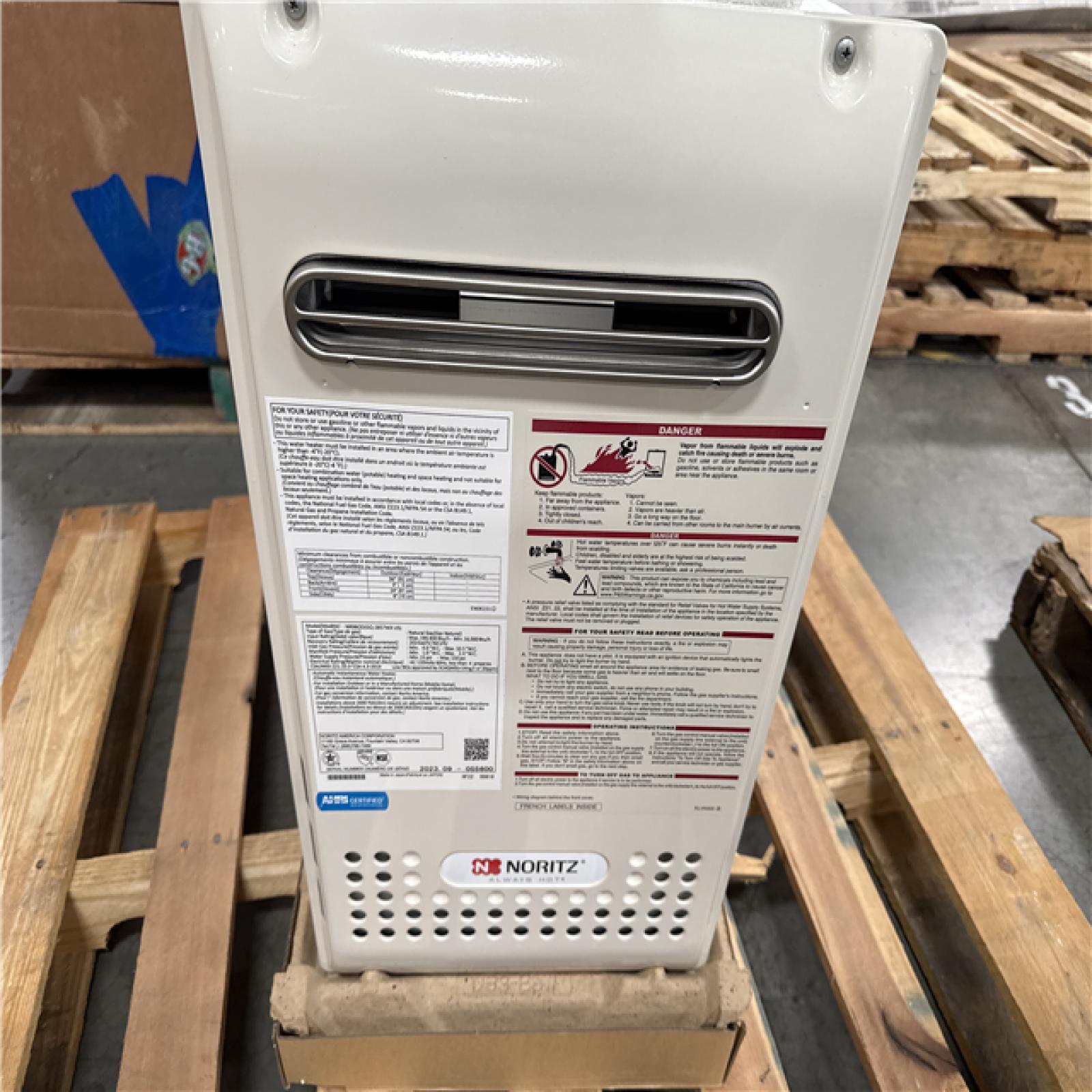 California AS-IS Noritz Tankless Gas Water Heater