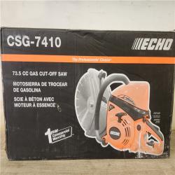 Phoenix NEW ECHO 14 in. 73.5 cc 2-Stroke Gas Concrete Masonry Pro Cut-Off Saw with Decompression Valve and Abrasive Blade and Water Valve