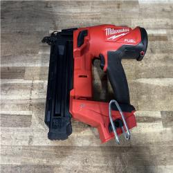 Houston Location AS-IS Milwaukee FUEL 18-Volt Lithium-Ion Brushless Cordless Gen II 18-Gauge Brad Nailer (Tool-Only)