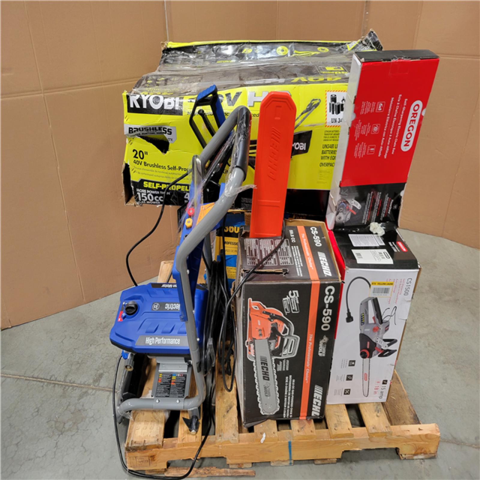 CALIFORNIA AS-IS OUTDOOR POWER EQUIPMENT