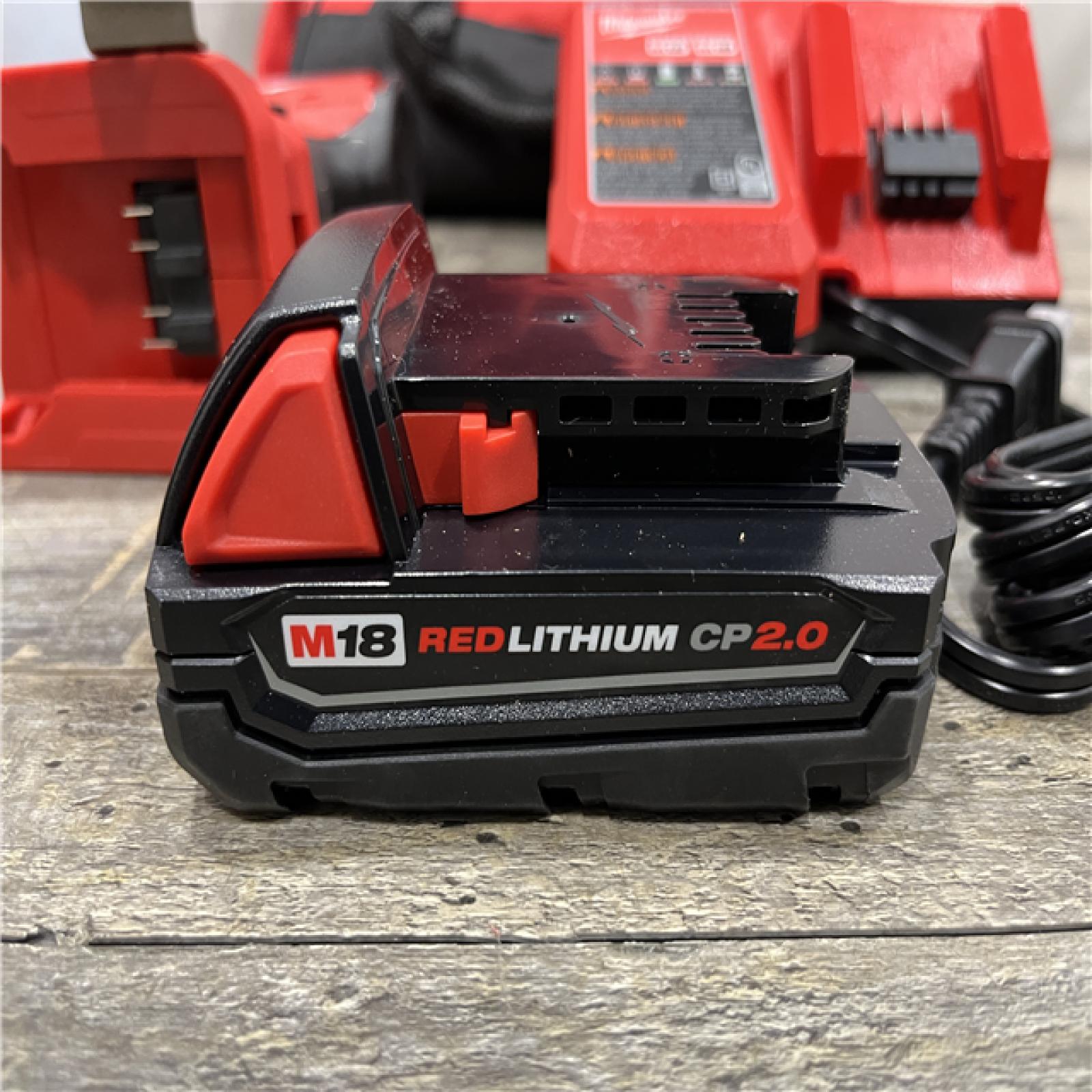 AS-IS Milwaukee 18-Volt Lithium-Ion Compact Brushless Cordless 1/4 in. Impact Driver Kit