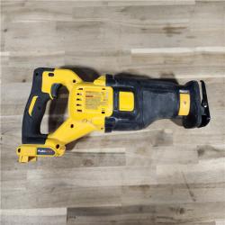 HOUSTON LOCATION - AS-IS (2) DeWalt DCS389B FLEXVOLT 60V MAX Cordless Brushless Reciprocating Saw (Tool-Only)