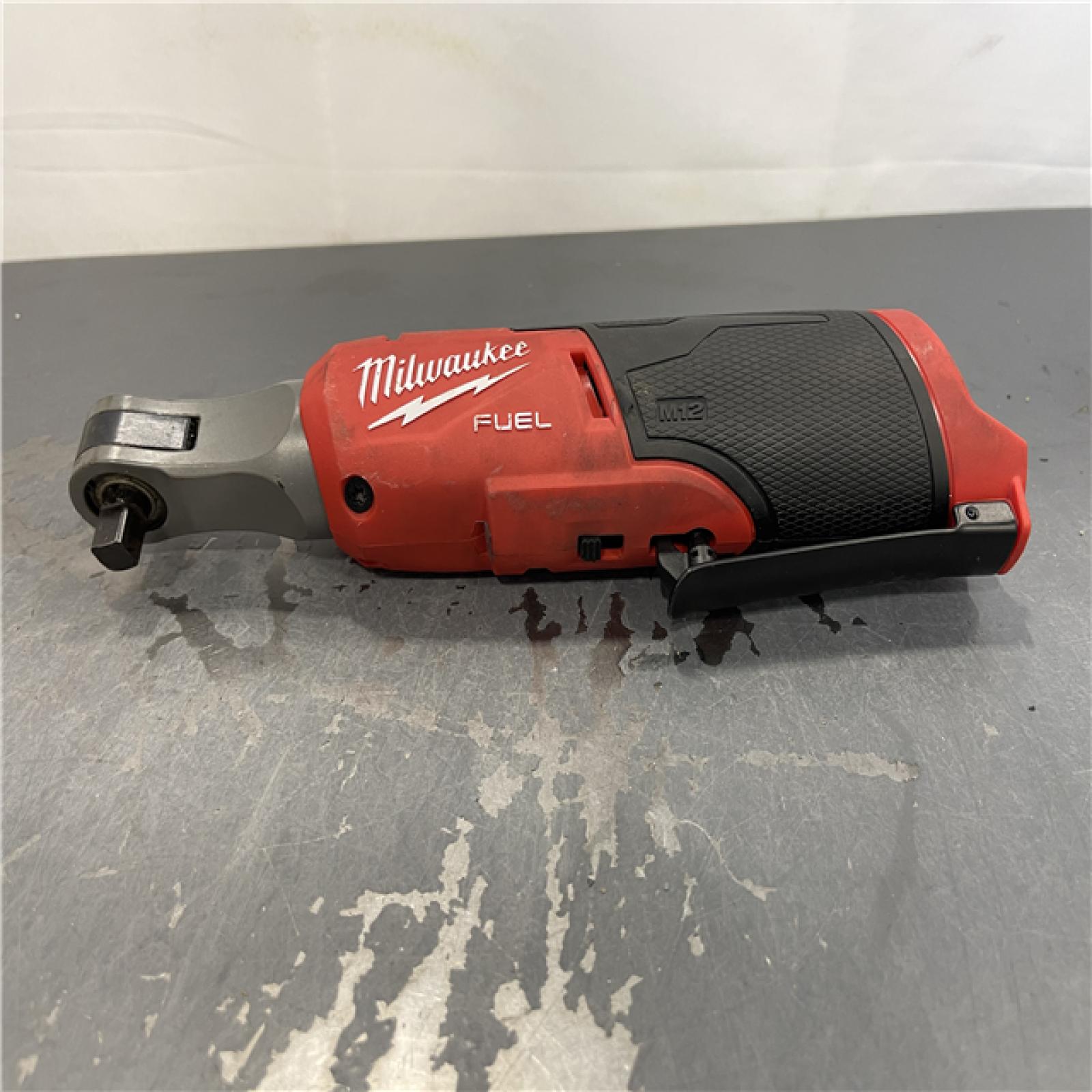 AS-IS - Milwaukee M12 FUEL 12-Volt Lithium-Ion Brushless Cordless High Speed 3/8 in. Ratchet