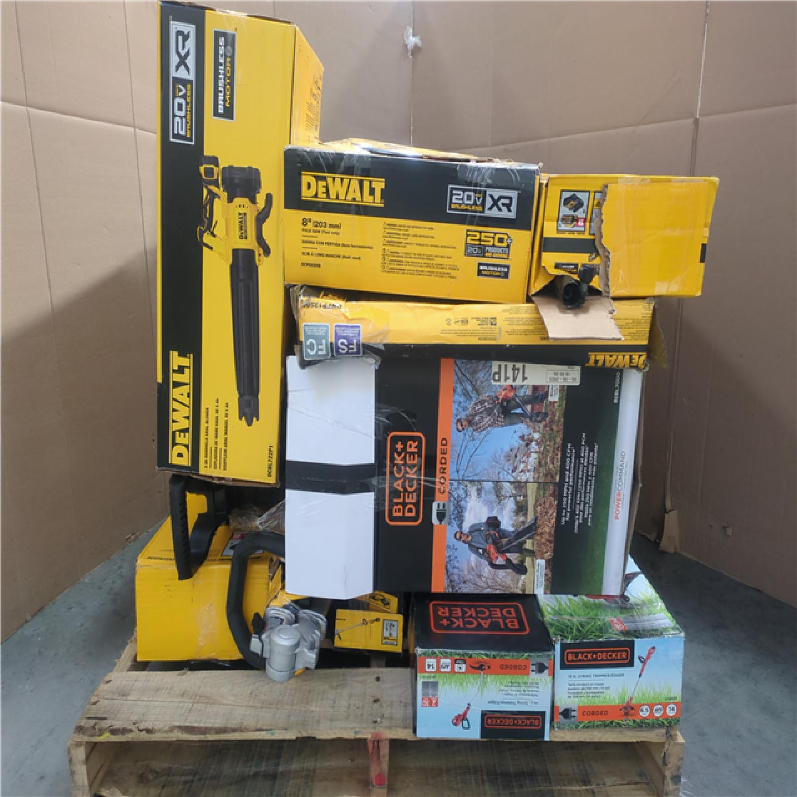 CALIFORNIA AS-IS TOOL PALLET