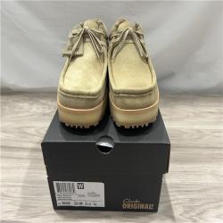 Clarks Walla Scout Lo Suede Loafer - Dark Sand Suede - SZ 10.5