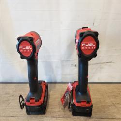 AS-IS- Milwaukee FUEL 18V Lithium-Ion Brushless Cordless Hammer Drill and Impact Driver Combo Kit