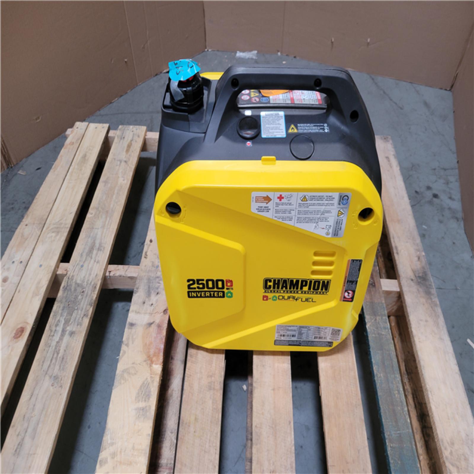 CALIFORNIA AS-IS CHAMPION PORTABLE GENERATOR