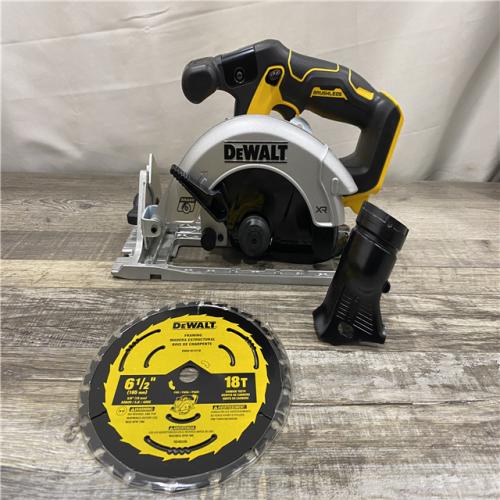 AS-IS DEWALT 20V MAX Cordless Brushless 6-1/2 in. Sidewinder Style Circular Saw (Tool Only)