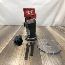 AS-IS Milwaukee FUEL 18V Lithium-Ion Brushless Cordless Compact Router (Tool-Only)