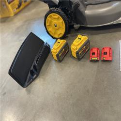 AS-IS - DeWalt FLEXVOLT 2x60V MAX 21 in. Cordless Battery Powered Self Propelled Lawn Mower Kit