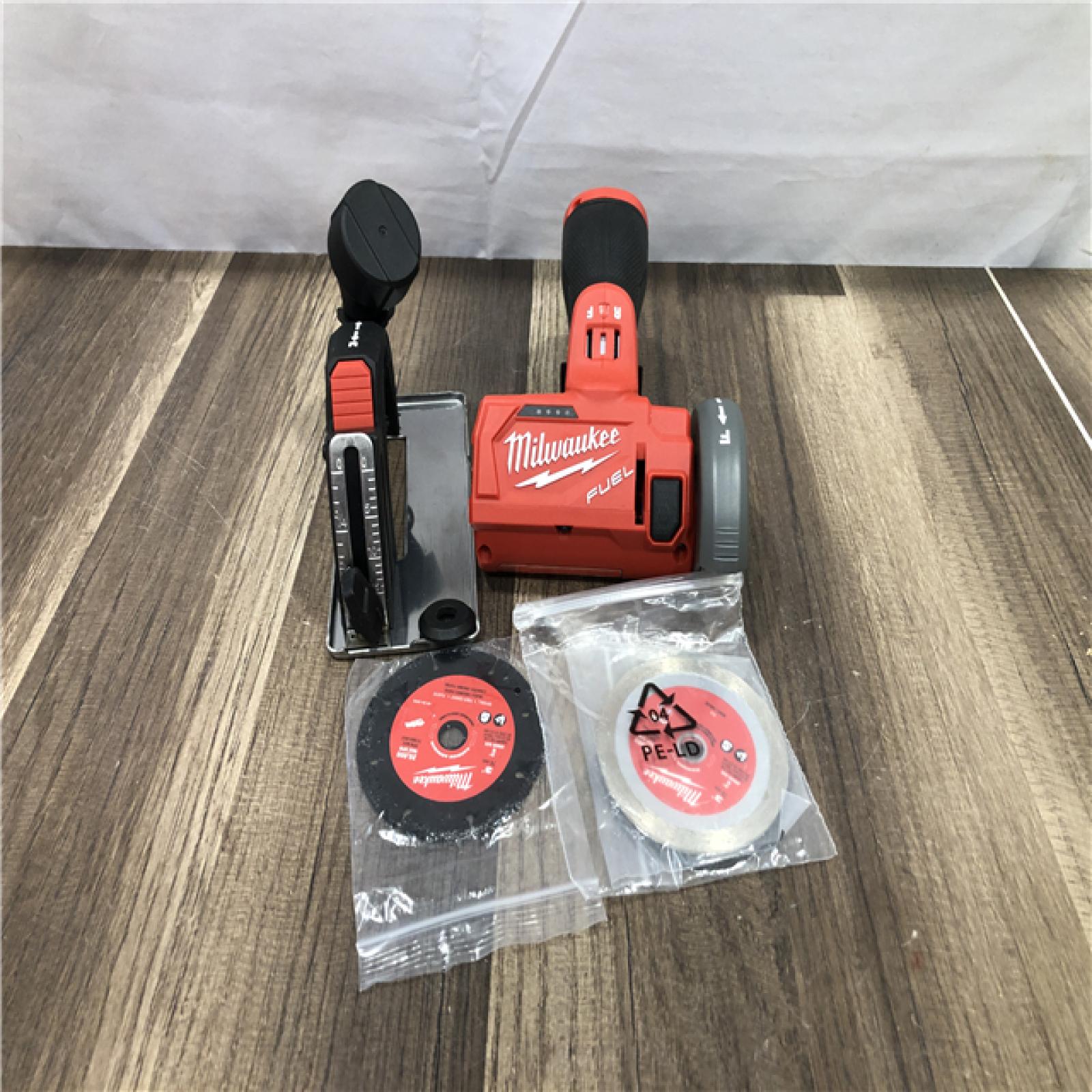 AS-IS Milwaukee FUEL 12V Lithium-Ion Brushless Cordless 3 in. Cut Off Saw (Tool-Only)