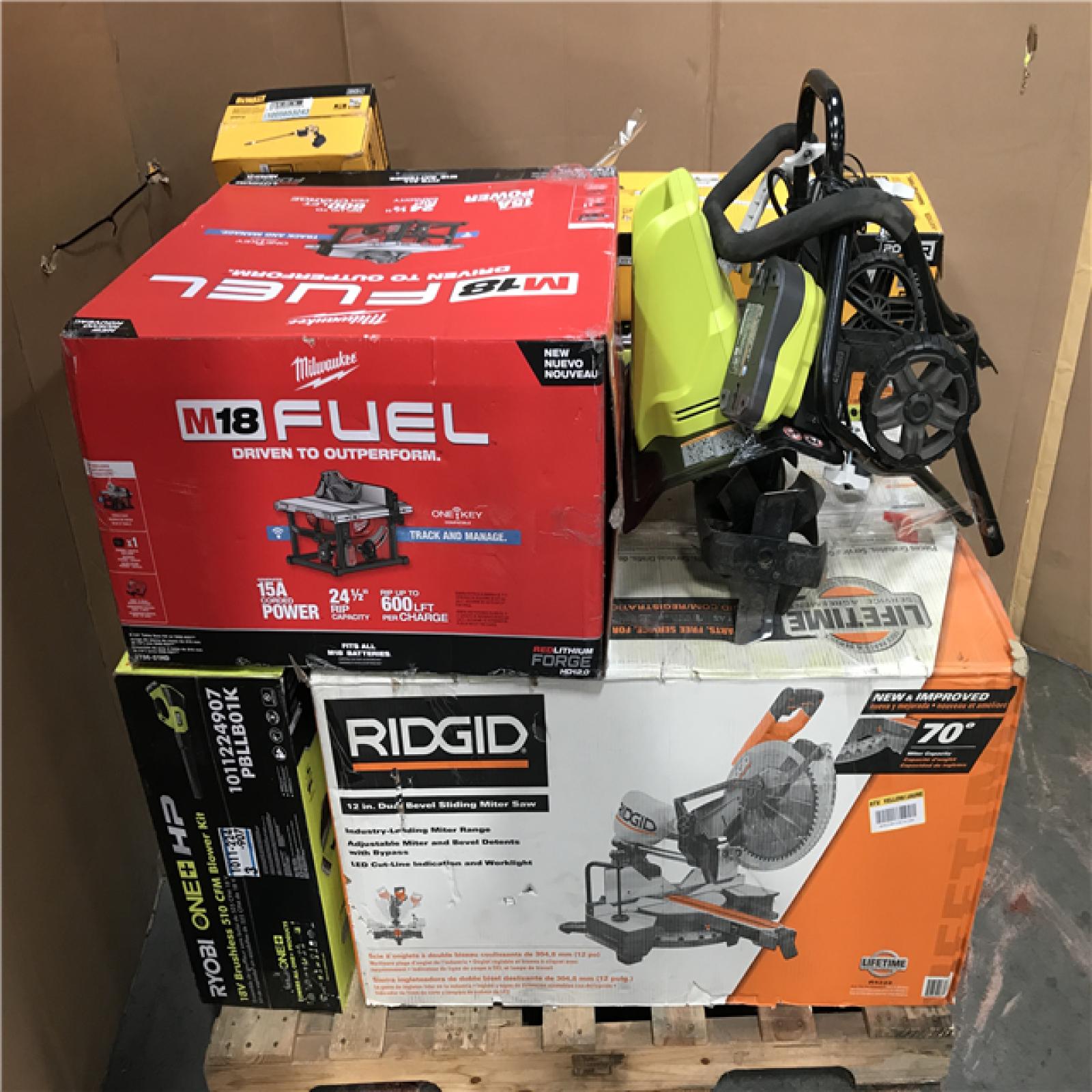 CALIFORNIA AS-IS TOOL PALLET