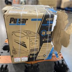 DALLAS LOCATION - Pulsar 4,500-Watt/3,700-Watt Dual Fuel with Recoil, Remote and Push Button Start Portable Inverter Generator with CO Alert