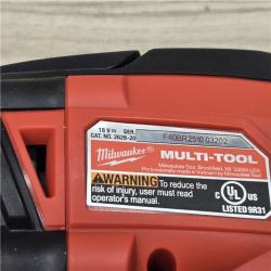 AS-IS Milwaukee 2626-21 M18 18V Lithium-Ion Cordless Oscillating Multi-Tool Kit