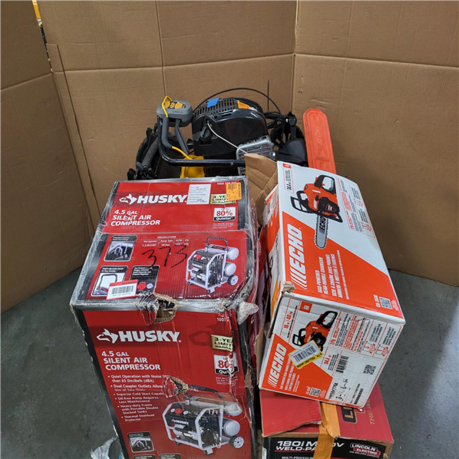 CALIFORNIA AS-IS OUTDOOR POWER EQUIPMENT