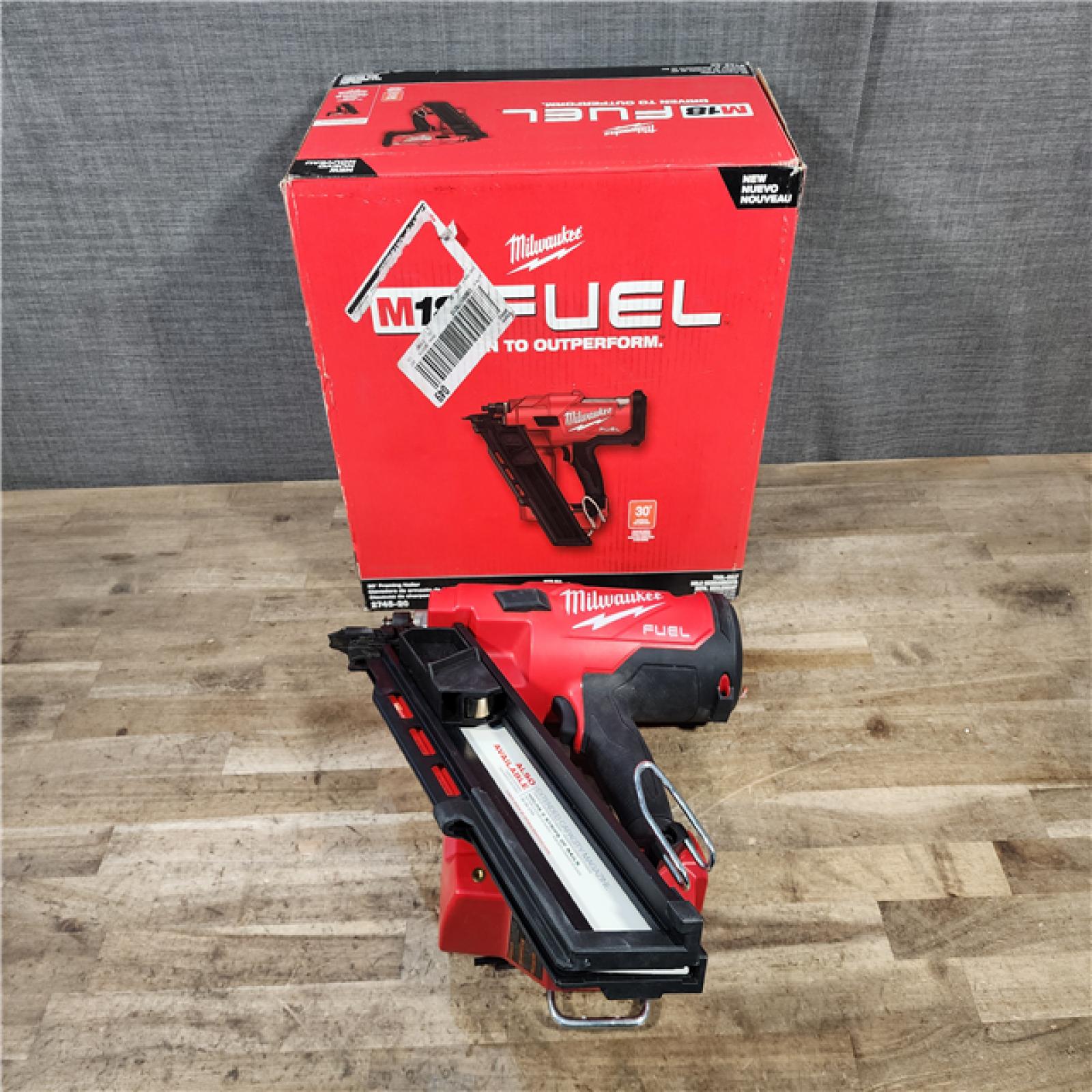 HOUSTON LOCATION - AS-IS Milwaukee FUEL 3-1/2 in. 18-Volt 30-Degree Lithium-Ion Brushless Cordless Framing Nailer (Tool-Only)