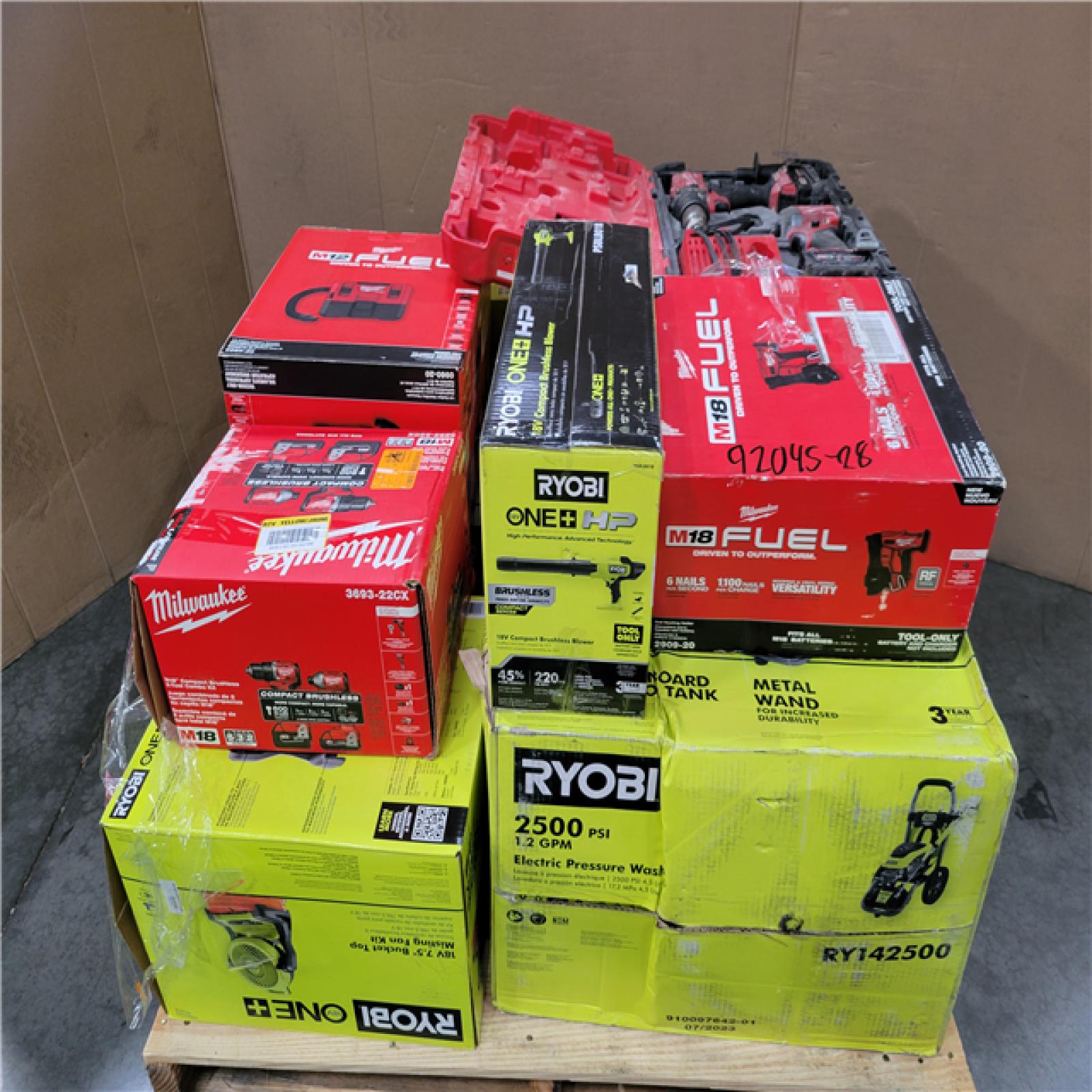 CALIFORNIA AS-IS TOOL PALLET