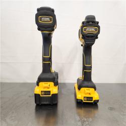 AS-IS- DeWalt 2-Tool Combo Kit W/ (2) BATTERY & CHARGER