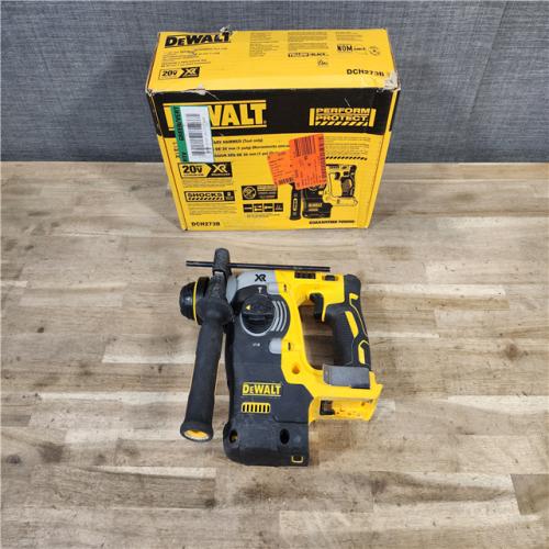 HOUSTON LOCATION - AS-IS DEWALT DCH273B 20V MAX XR Lithium-Ion Brushless Cordless SDS-Plus L-Shape Rotary Hammer (Tool Only)