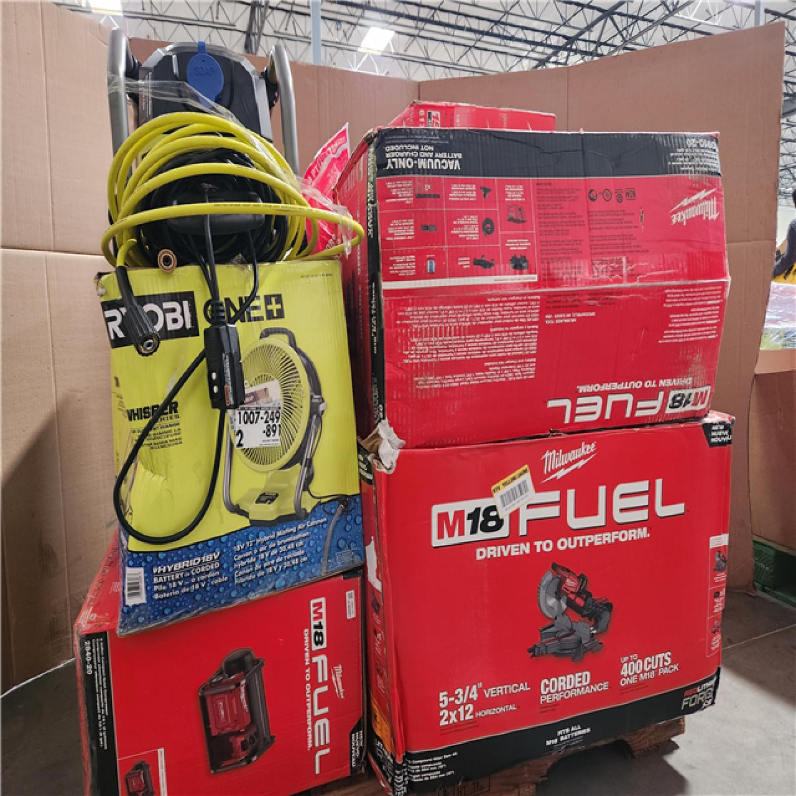 California AS-IS Tool Pallet