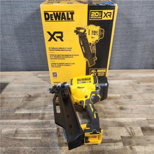 HOUSTON LOCATION - AS-IS (APPEARS LIKE NEW) DEWALT 20-Volt 21° Cordless Framing Nailer (Tool-Only)