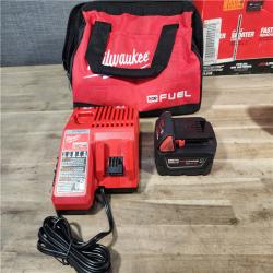 HOUSTON LOCATION - AS-IS Milwaukee M18 1/2 in. Cordless Brushless High Torque Impact Wrench Kit (Battery & Charger)