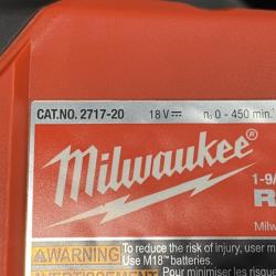 AS-IS Milwaukee 18 FUEL Brushless Cordless 21 in. Walk Behind Dual Battery Self-Propelled Mower Kit