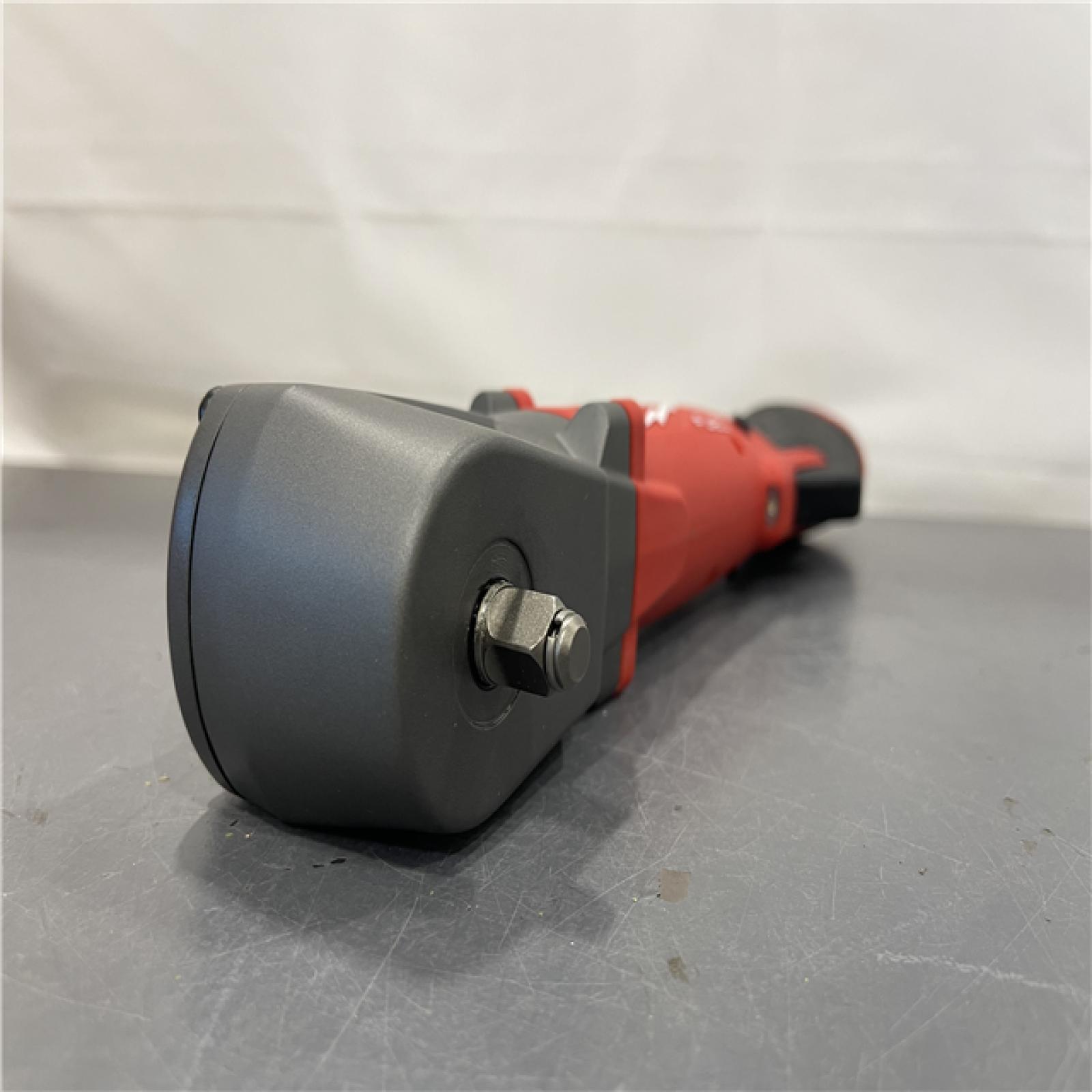 AS-IS - Milwaukee M12 FUEL 12-Volt Lithium-Ion Brushless Cordless 3/8 in. Right Angle Impact Wrench