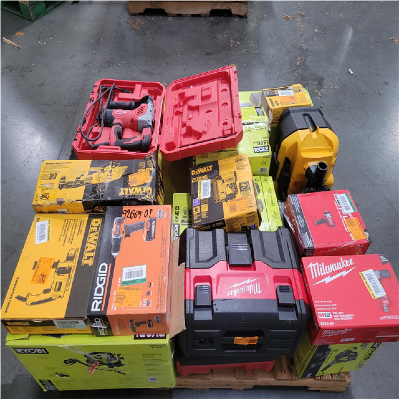 CALIFORNIA AS-IS TOOL PALLET