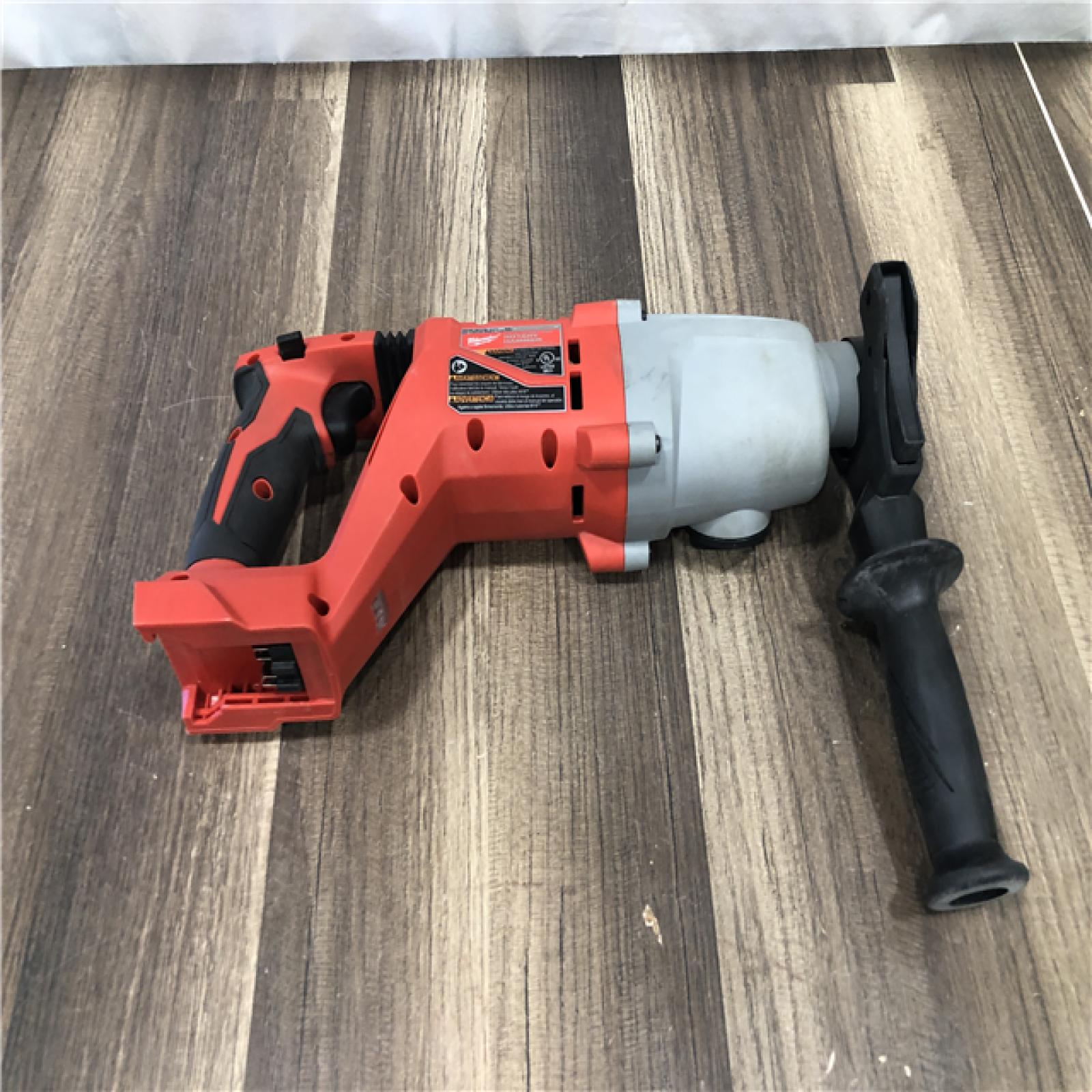 AS-IS Milwaukee 18V Lithium-Ion Brushless Cordless 1 in. SDS-Plus D-Handle Rotary Hammer (Tool-Only)