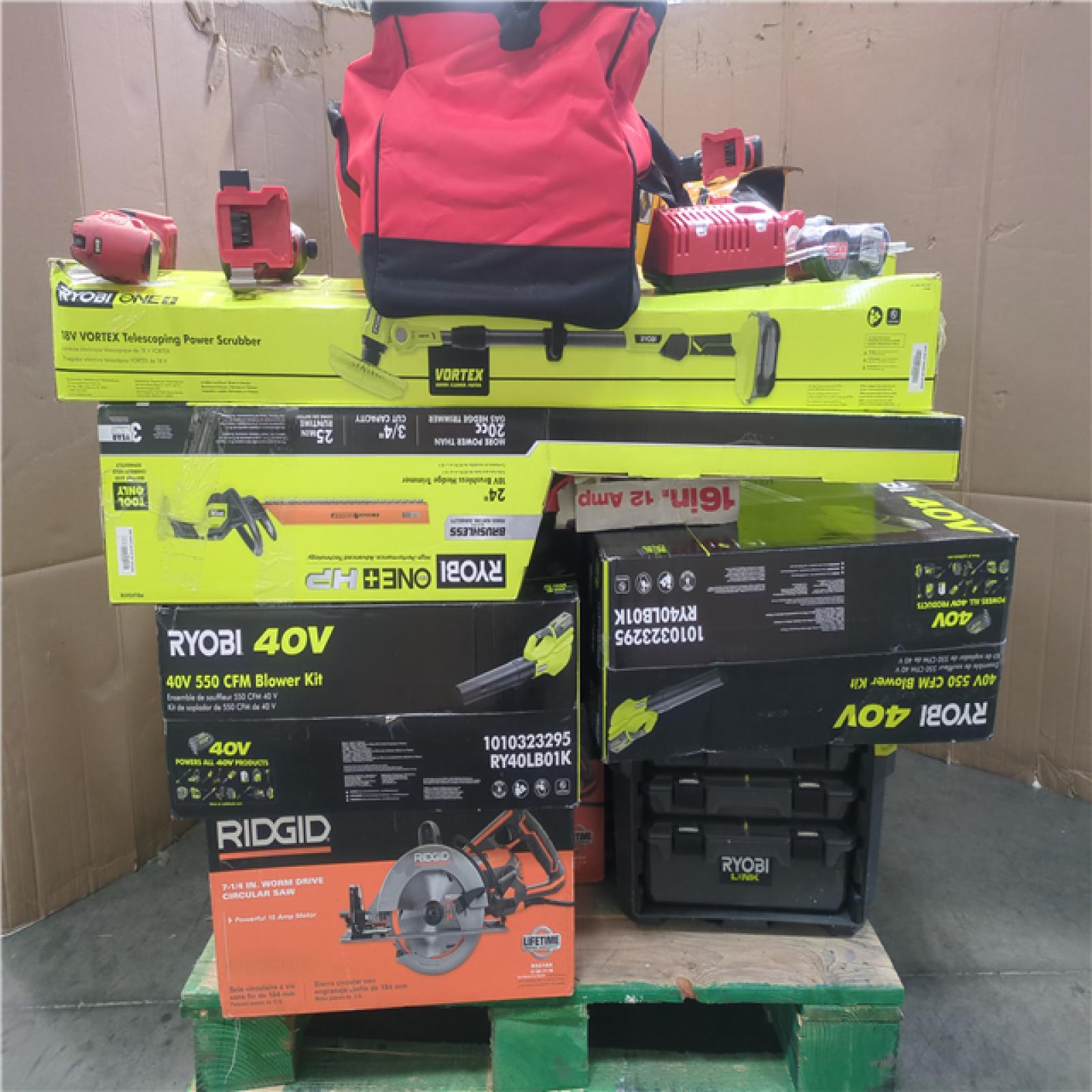 CALIFORNIA AS-IS TOOL PALLET