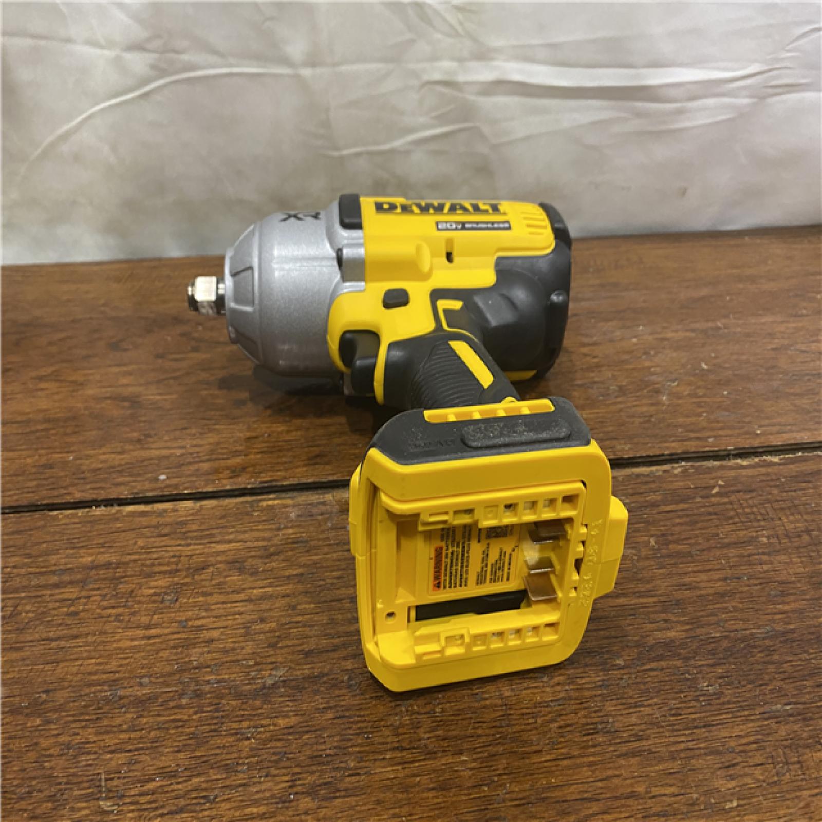 AS-IS DEWALT 20V MAX XR 1/2 High Torque Impact Wrench with Hog Ring Anvil