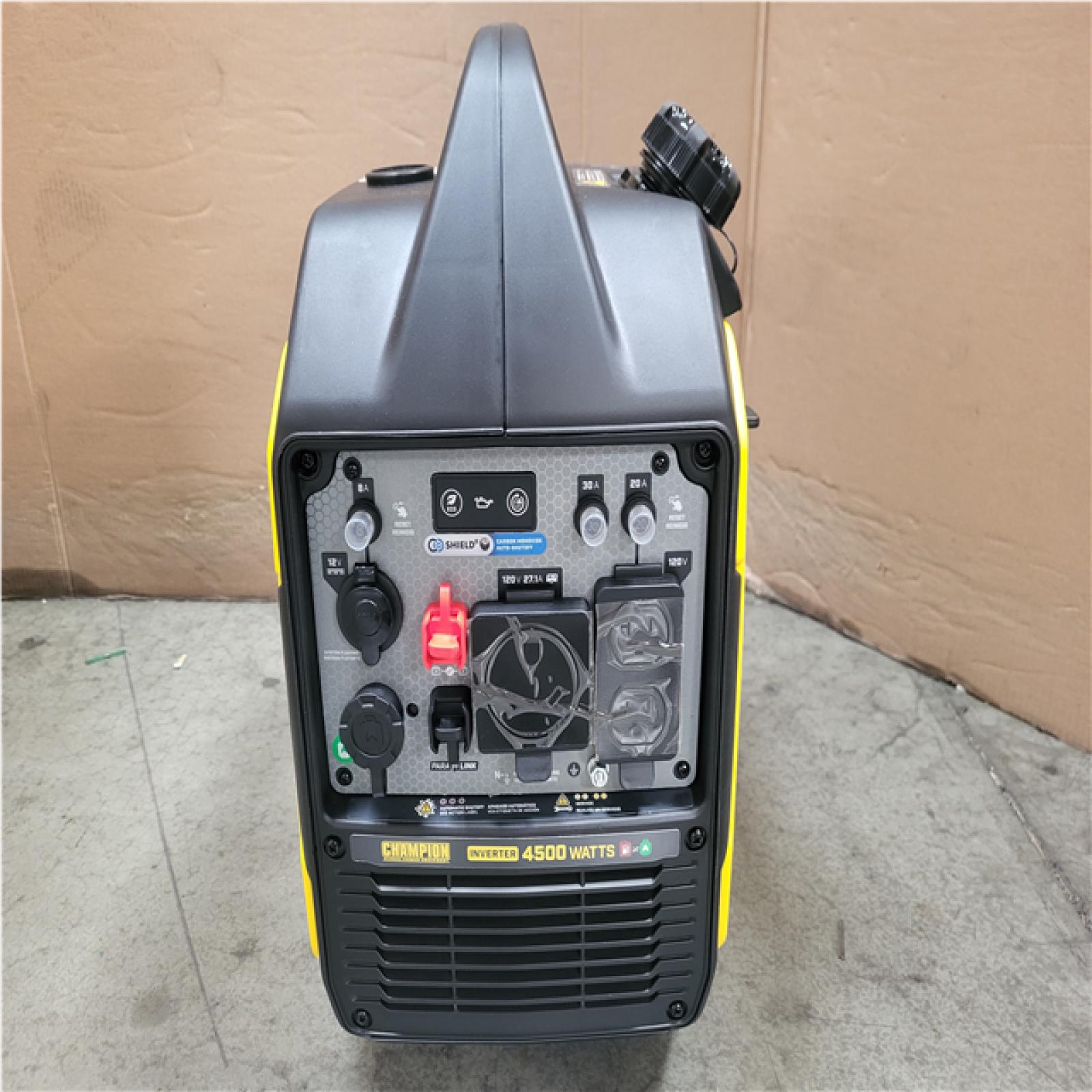 CALIFORNIA AS-IS CHAMPION 4 500 STARTING WATT/ 3 250 RUNNING WATT PORTABLE GENERATOR