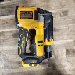 HOUSTON LOCATION - AS-IS DEWALT ATOMIC 20V MAX Lithium Ion Cordless 23 Gauge Pin Nailer Kit with 2.0Ah Battery and Charger