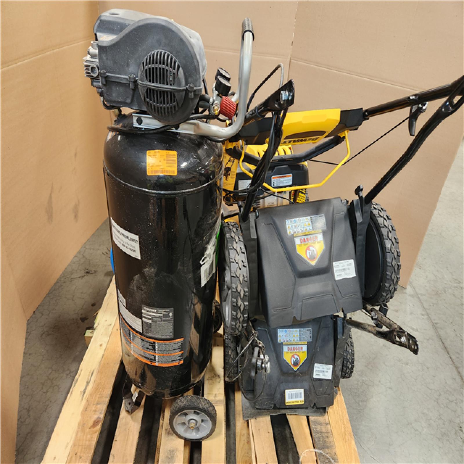 California AS-IS Outdoor Power Equipment