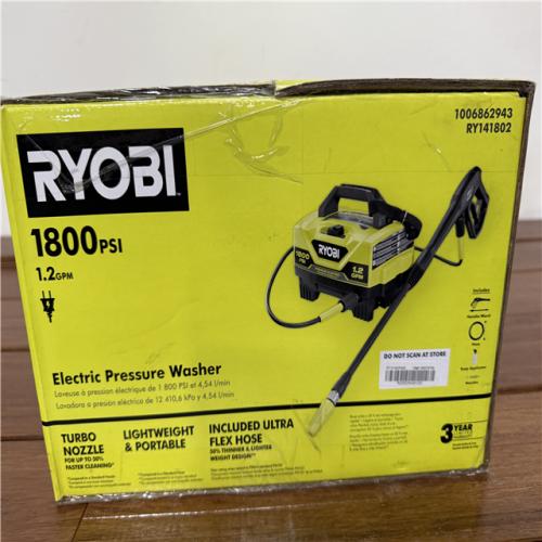 California NEW Ryobi Electric Pressure Washer 1800 PSI