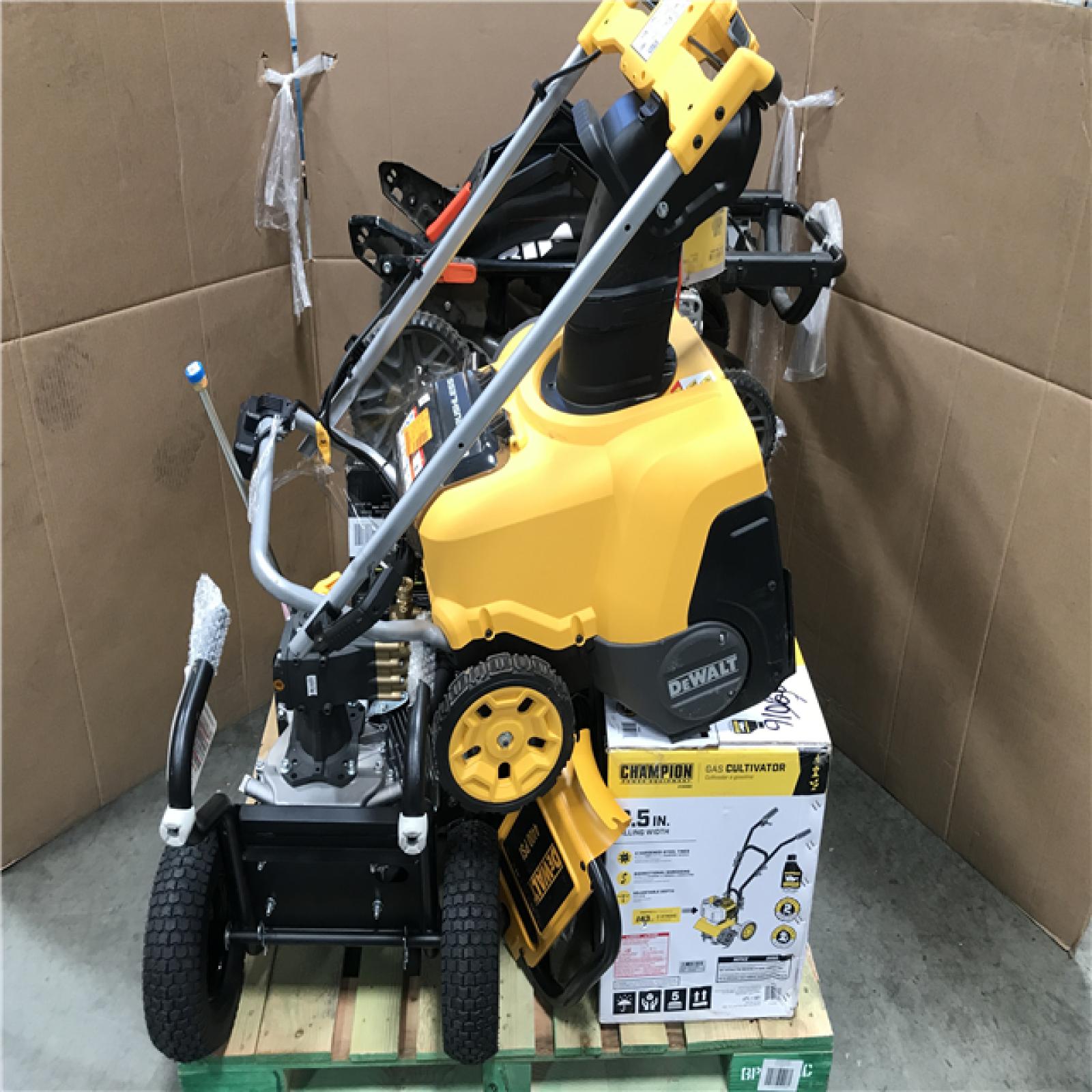 California AS-IS OUTDOOR POWER EQUIPMENT