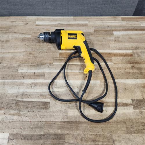 HOUSTON LOCATION - AS - IS DEWALT 7.8 Amp Corded 1/2 in. Variable Speed Reversible Hammer Drill (TOOL ONLY)