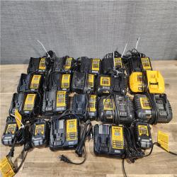 HOUSTON LOCATION - AS-IS DEWALT BATTERY CHARGER PACK QTY - 20