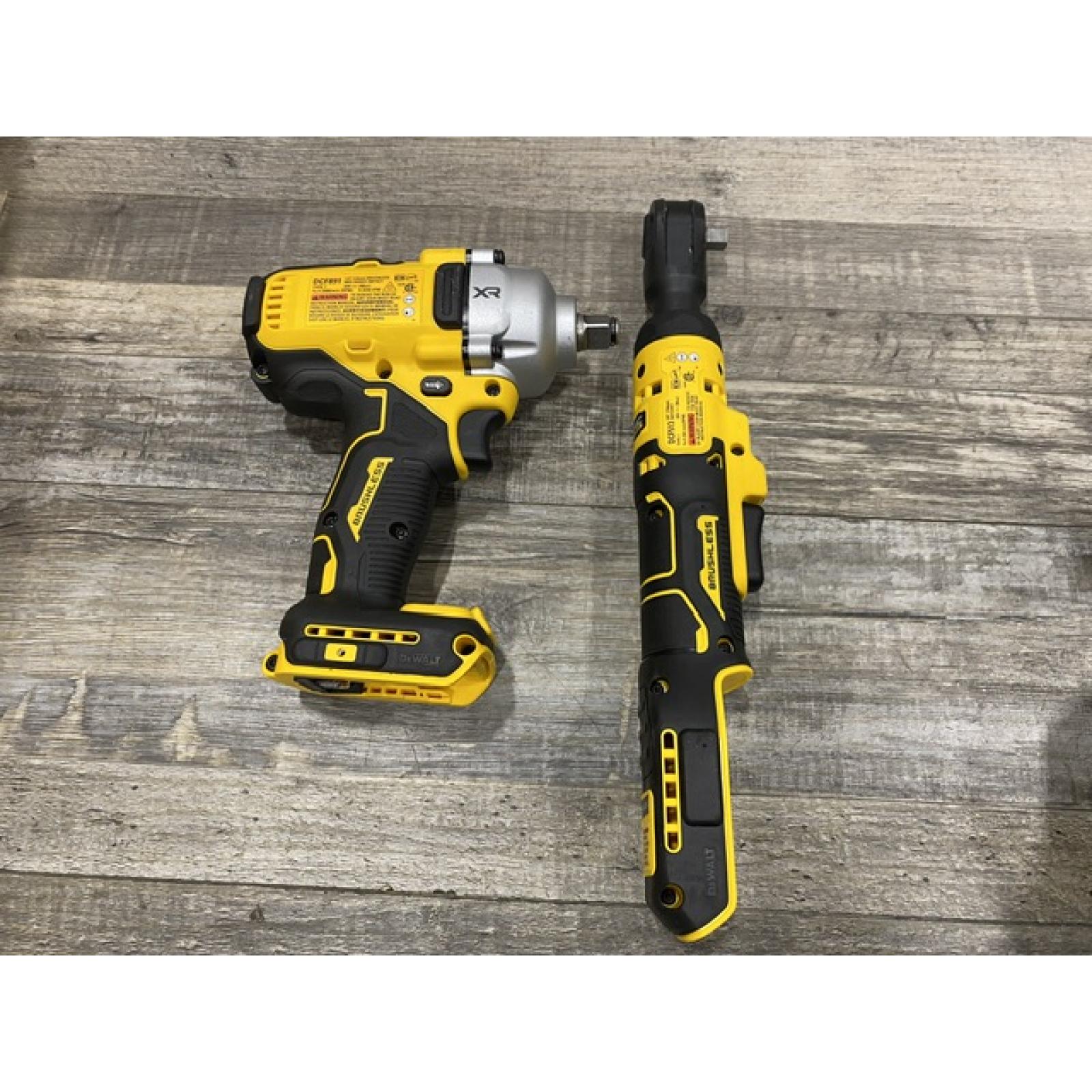 AS-IS DEWALT 20V Lithium-Ion Cordless 2-Tool Combo Kit
