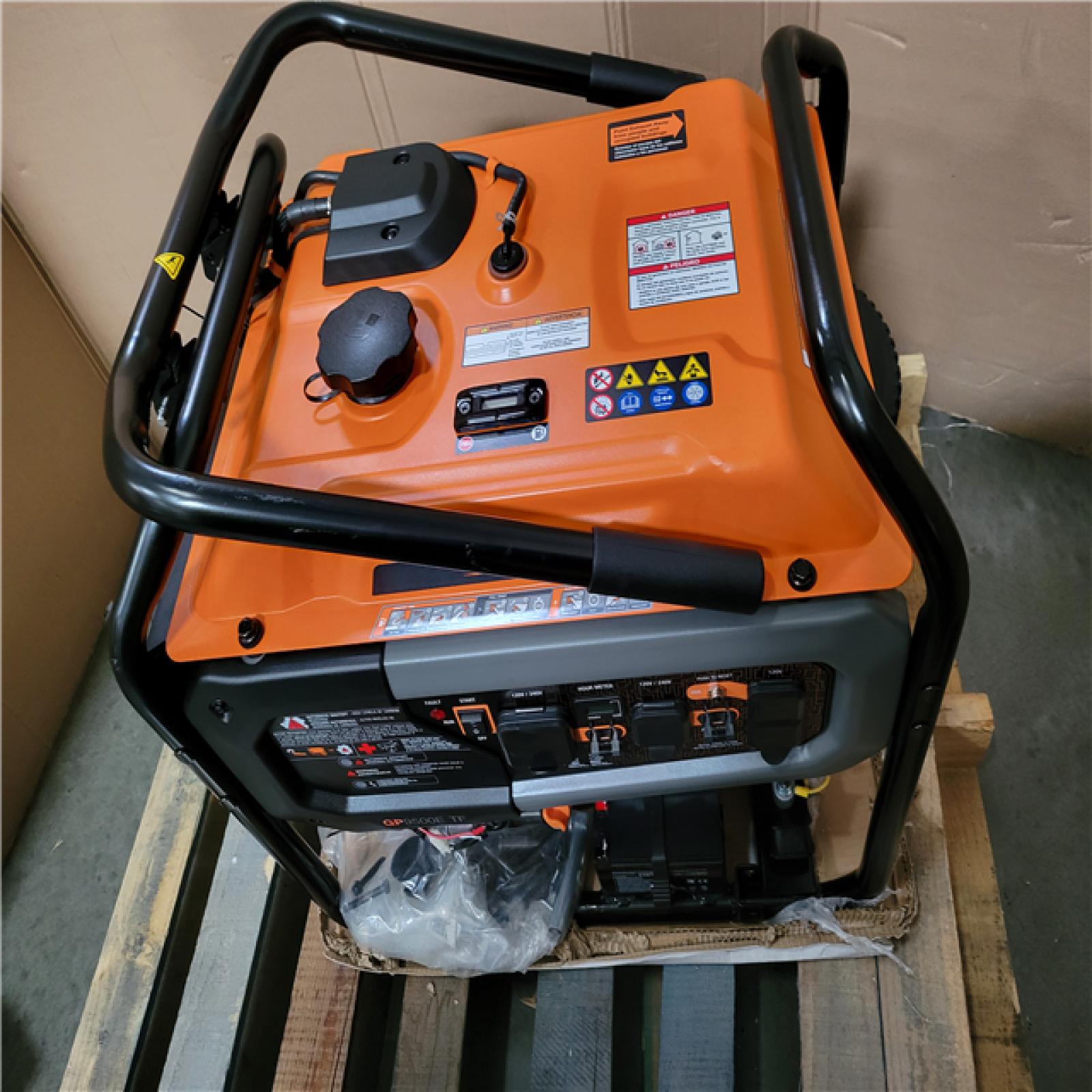 CALIFORNIA AS-IS GENERAC PORTABLE GENERATOR