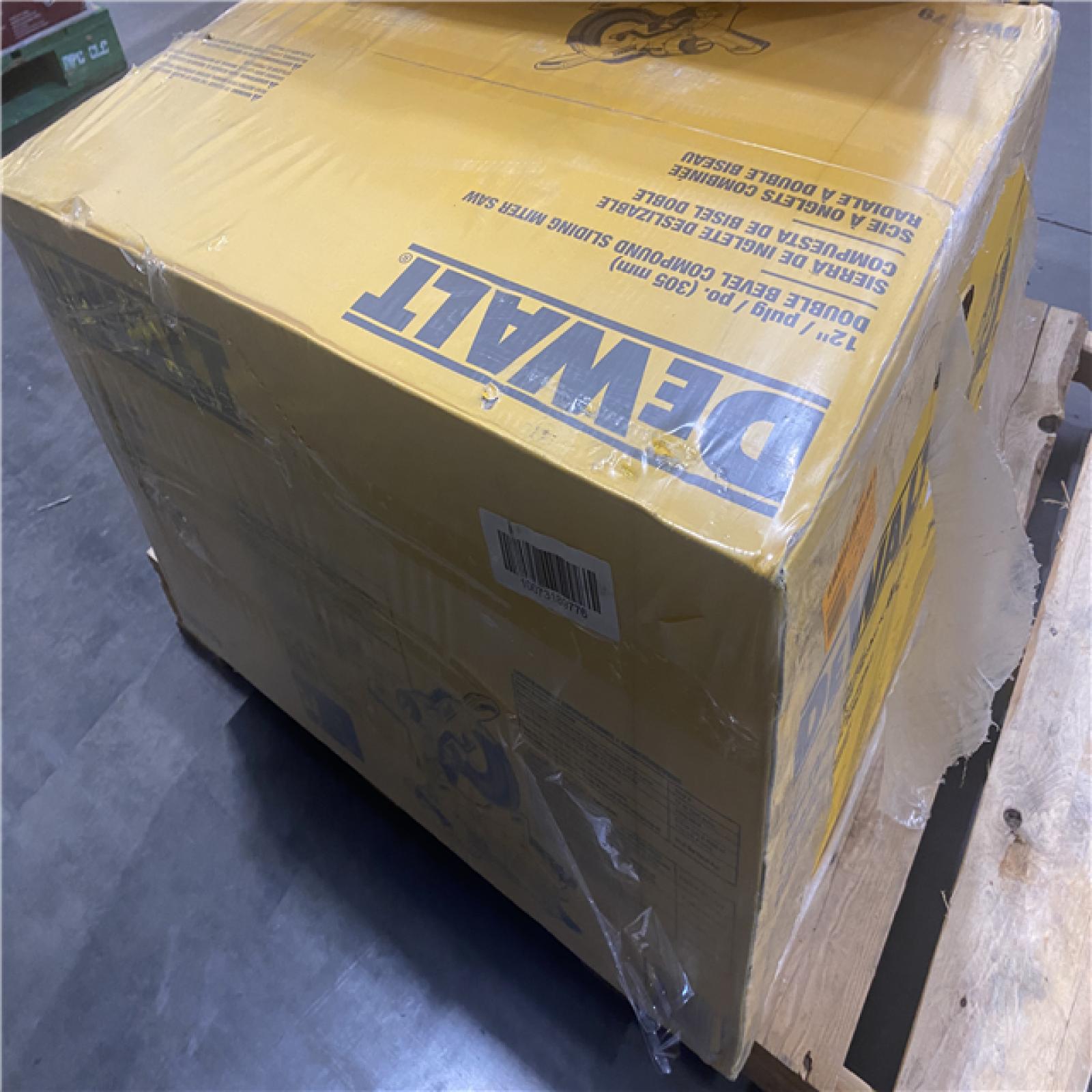 NEW- DeWalt 15 Amps 12 in. Corded Dual-Bevel Sliding Compound Miter Saw