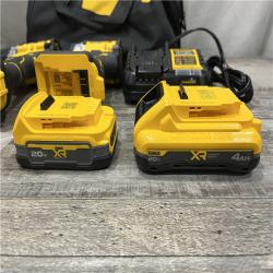 AS-IS DEWALT 20V XR Lithium-Ion Cordless 2-Tool Combo Kit
