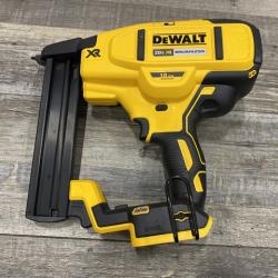 AS-IS DEWALT 20V MAX XR Lithium-Ion Cordless 18-Gauge Narrow Crown Stapler Kit