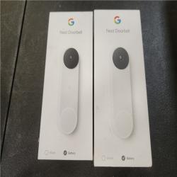 Phoenix AS-IS Google Nest Indoor/Outdoor Wireless Smart Security Camera (Battery) 2-Pack