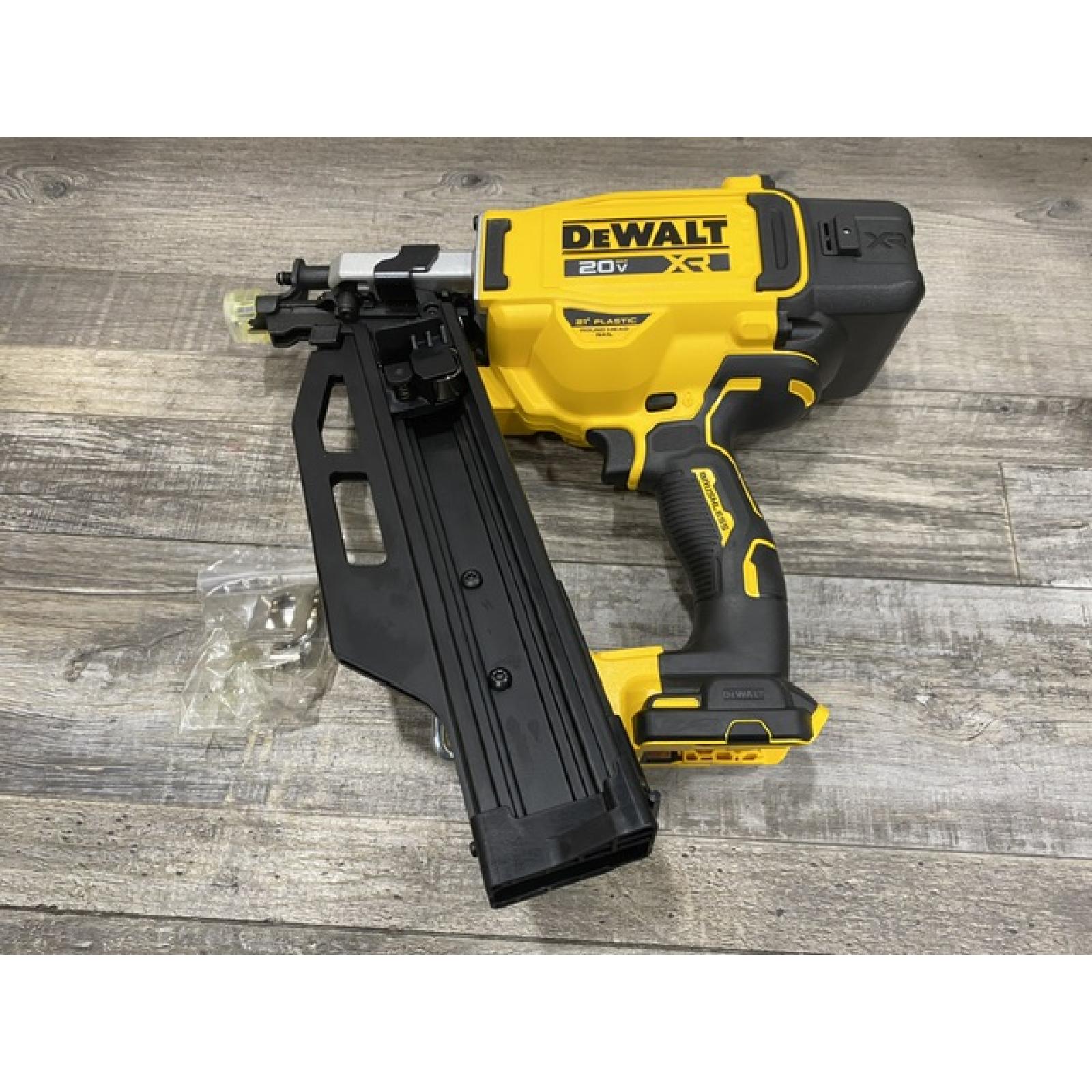 AS-IS DEWALT 20-Volt 21° Cordless Framing Nailer (Tool-Only)