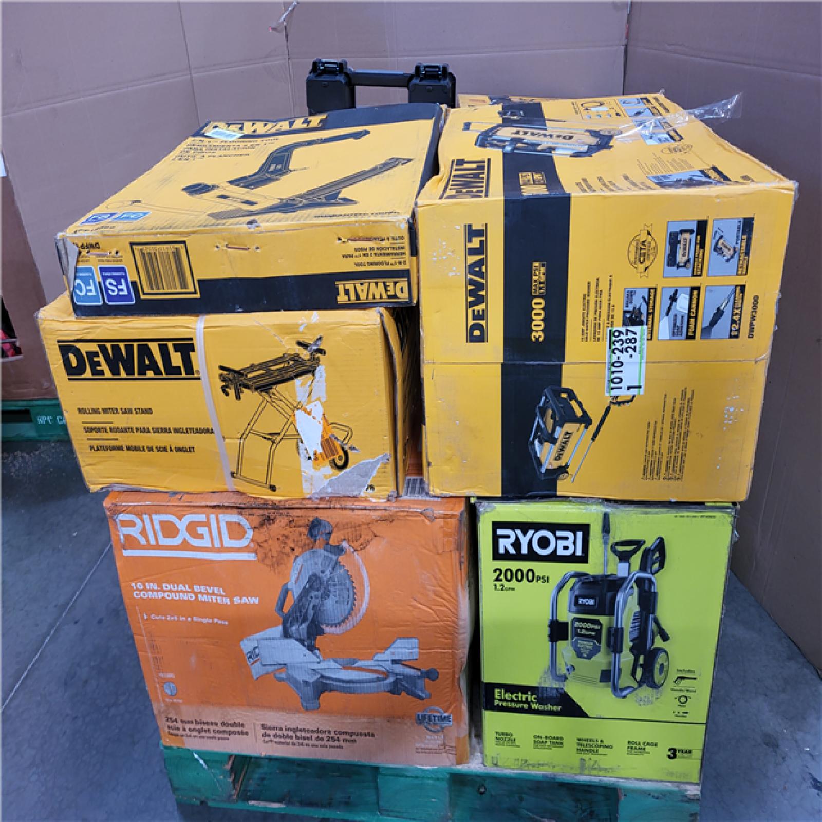 CALIFORNIA AS-IS TOOL PALLET