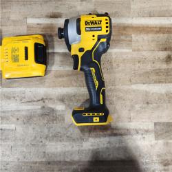 HOUSTON LOCATION - AS - IS DEWALT Atomic 20V Max Lithium-Ion Brushless Cordless Compact 1/4 in. Impact Driver Kit