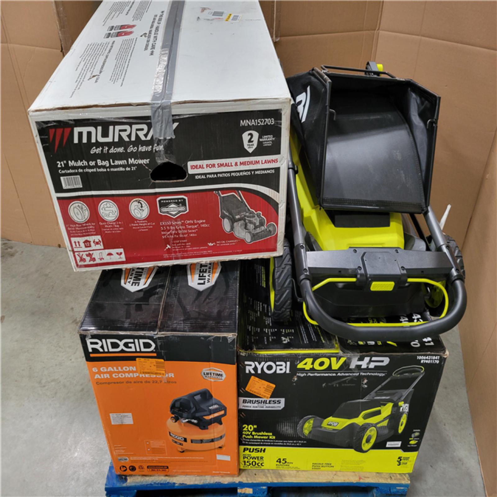 CALIFORNIA AS-IS OUTDOOR POWER EQUIPMENT