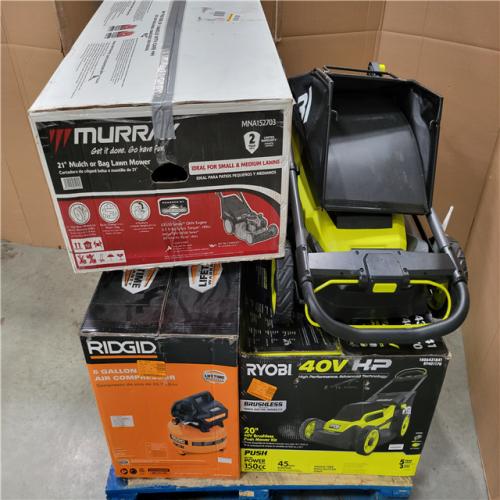 CALIFORNIA AS-IS OUTDOOR POWER EQUIPMENT